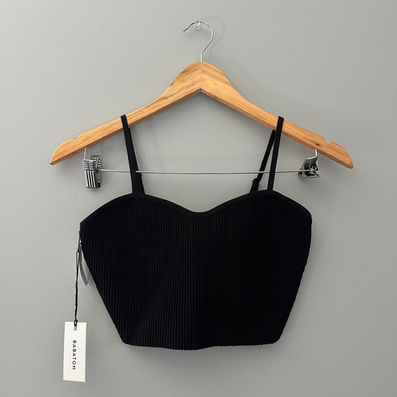 NWT Black Aritzia Babaton Sculp Knit - Picture 1 of 5